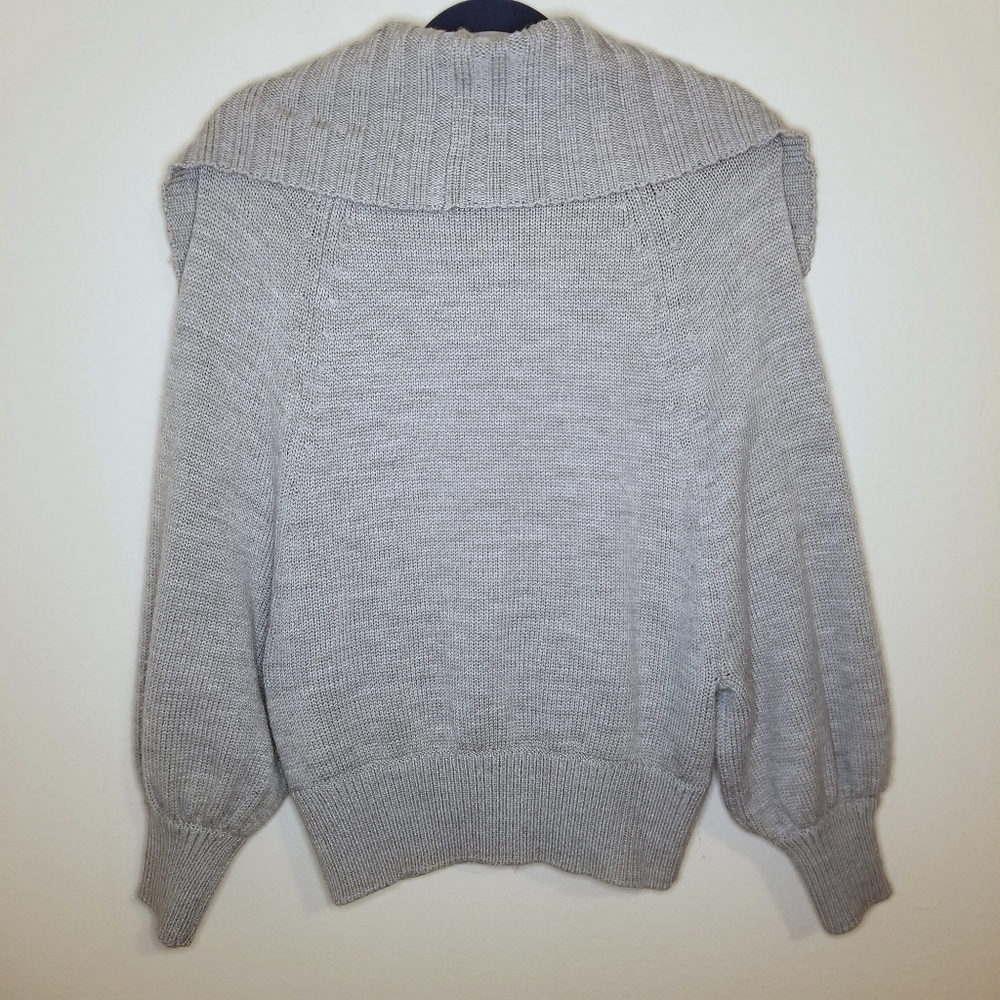 Co Op Barney's New York Batwing Zip Up Sweater - Picture 5 of 5